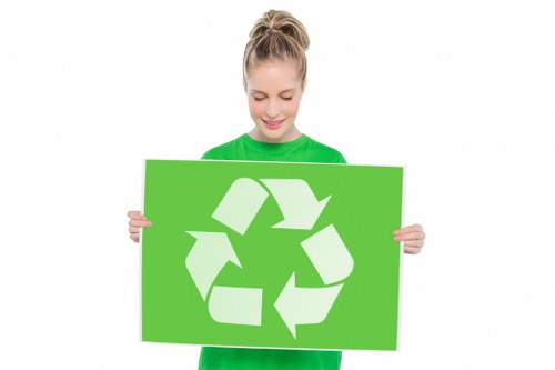 Types of business waste such as recyclable and hazardous materials