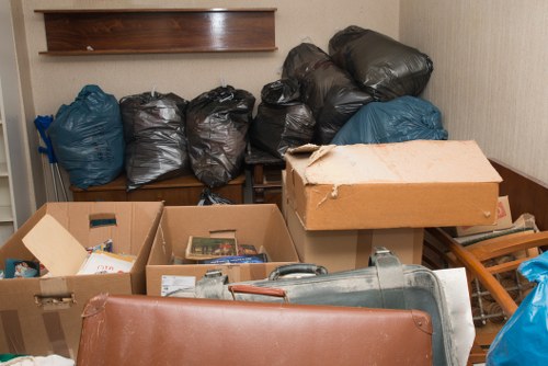 Clearing clutter from a Ruislip residence
